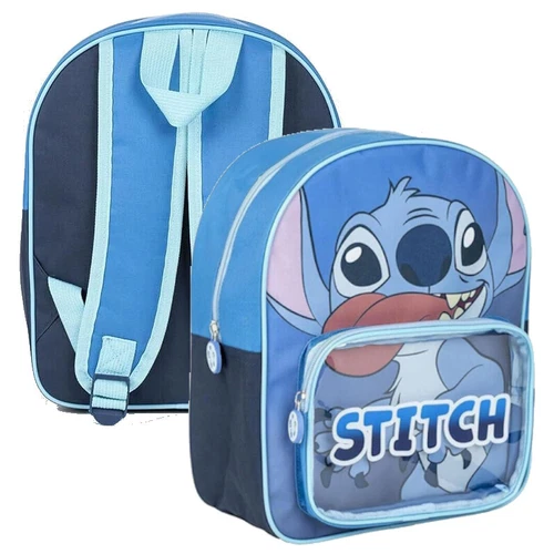 Sac À Dos Enfant Lilo & Stitch Bleu Rucksack École Vacances Voyage