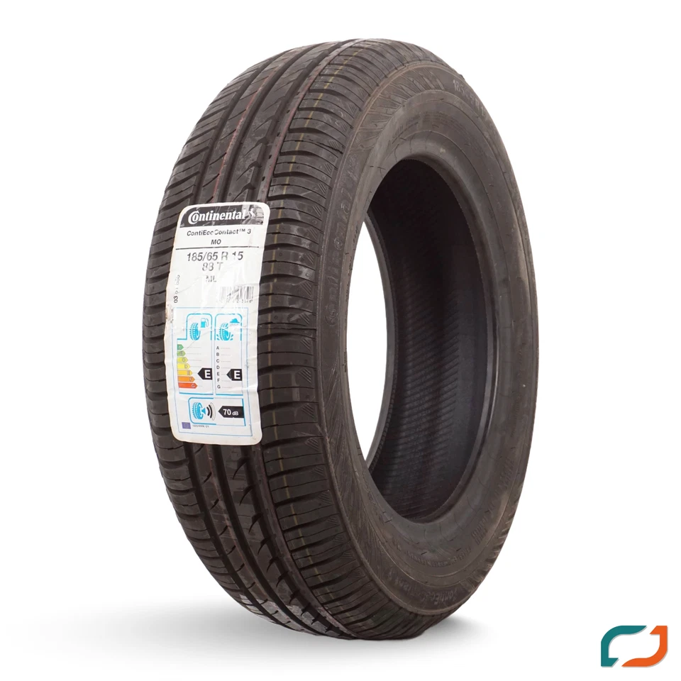 2x 185/65 R15 88T Sommerreifen Continental ContiEcoContact 3 Reifen MO DOT18 - Bild 2 von 4