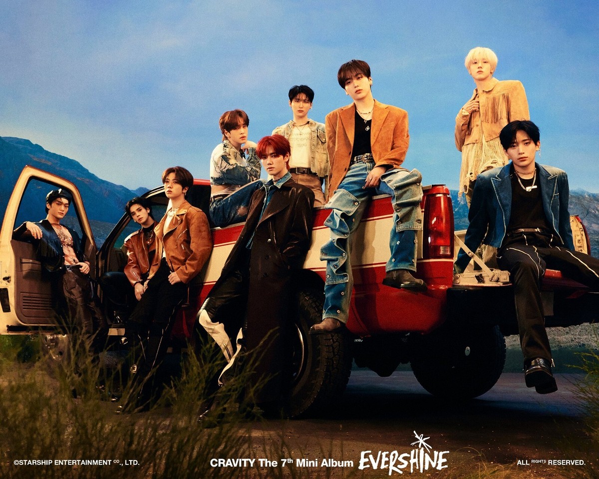K-POP CRAVITY 7th Mini Album [EVERSHINE] PLVE Ramdom Ver. Image