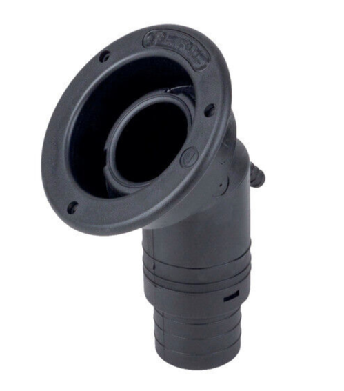 Wasser Od. Diesel EinfüLlstutzen Ø40Mm Schwarz Lang Ohne Deckel Womo-image