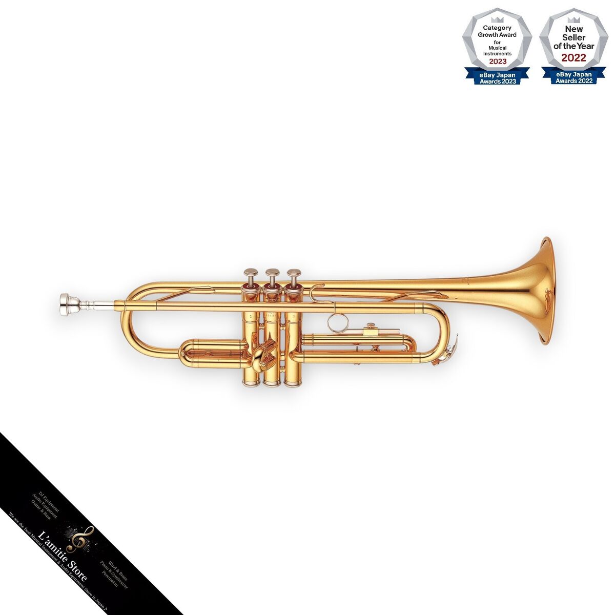 Yamaha YTR-1335 Bb Trumpet Japan YTR1335 Wind Instrument Yamaha YTR-1335 Bb Trumpet Japan YTR1335 Wind Instrument