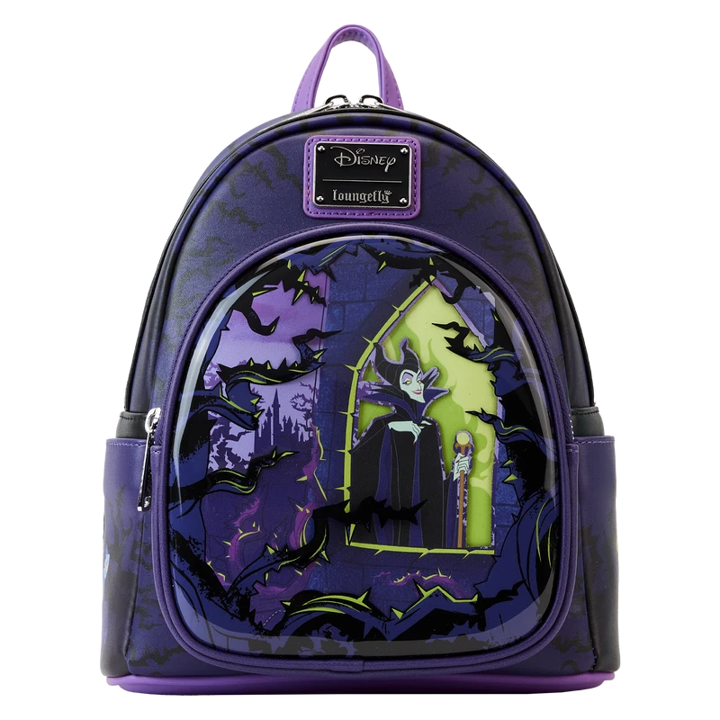 Exclusive Stained Glass Sleeping Beauty Mini Backpack Loungefly