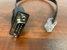 High Quality POS cable VEGA TECH DB9 RS232 male to RJ45 E189529 AWM 20251 60  C