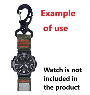 CASIO PRO TREK PRW-60YAE-1A Carabiner GREEN Genuine Parts CASIO PRO TREK PRW-60YAE-1A Carabiner GREEN Genuine Parts
