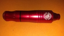 Dragonhawk Machine Rotary Tattoo Ink Pen Red Metallic Finish No power supply