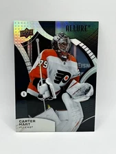 Carter Hart 2021-22 Allure Black Rainbow #58 Philadelphia Flyers