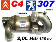Catalyseurs Peugeot 307