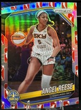 Angel Reese 2025 Prizm WNBA #92 - Logo Prizm - Chicago Sky, Atlanta Dream