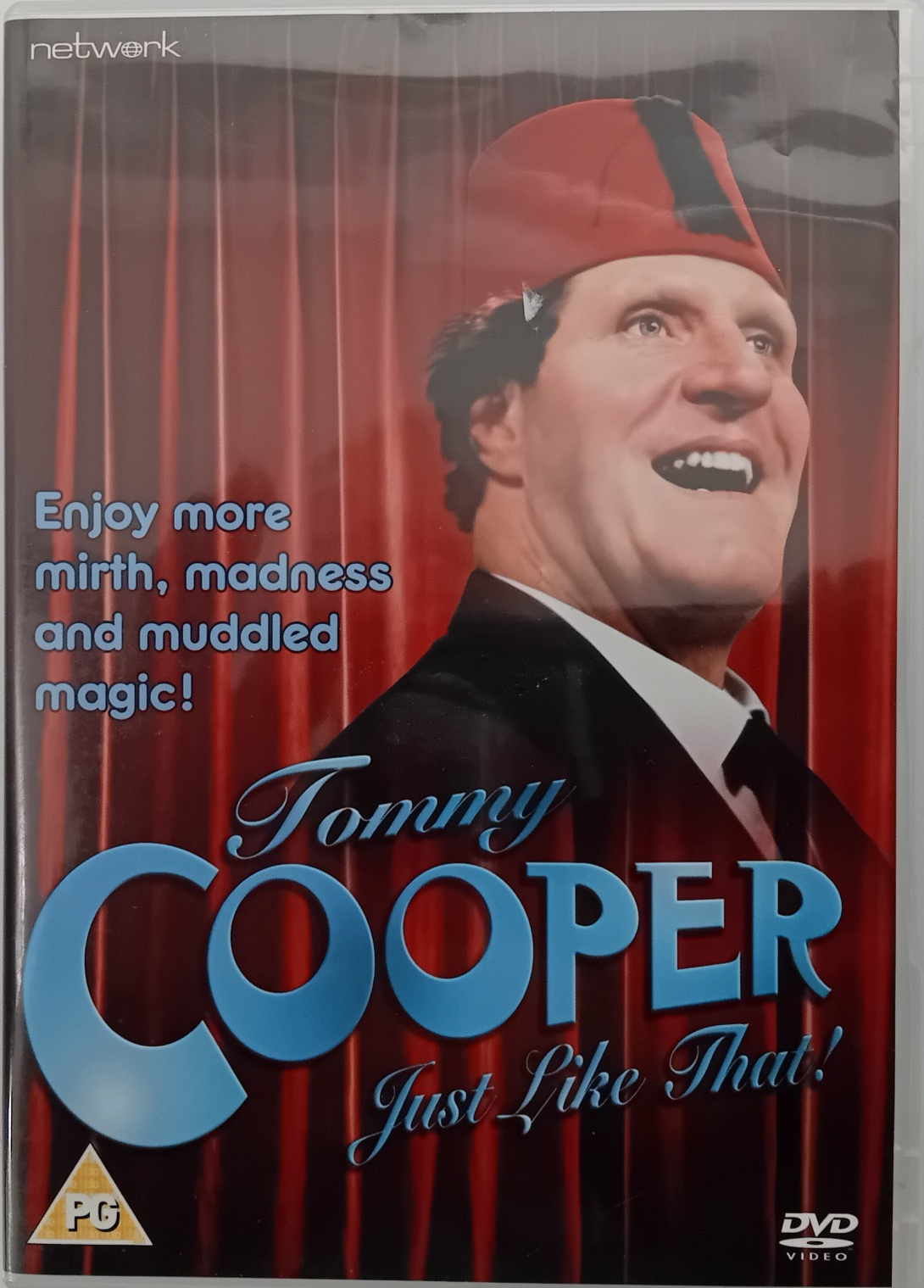Tommy Cooper 'Just Like That!'  Region 2 UK