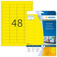 Herma Universal Etiketten Special 45,7 X 21,2 Mm Gelb 960 Etiketten