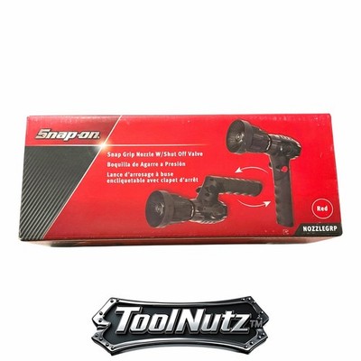 Snap-on Tools NEW NOZZLEGRP RED NOS Discontinued Adjustable Spray Hose Nozzle