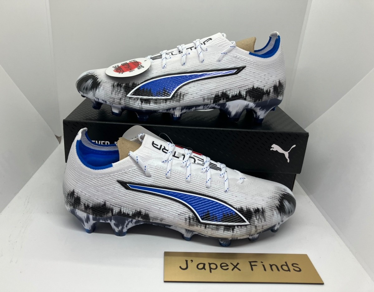 Puma Ultra 6 Ultimate HG AG JPLE 109065-01 Puma White Men's Size