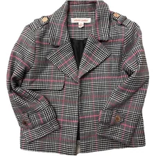 Adyson Parker Kids 3T Blazer Houndstooth Plaid Checkered Preppy Easter Wedding