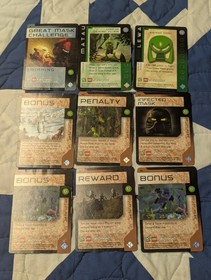 LEGO Bionicle Quest for the Masks 64 card lot