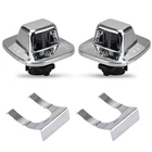 LED License Plate Light Lamp with Chrome Housing For 1988-1999 Chevy GMC Silv...
