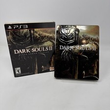 Dark Souls II: Black Armor Edition (PS3, 2014) – Steelbook + Soundtrack – Tested