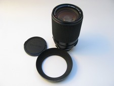 Tokina AT-X 28-135mm 1:4-4.6 Lens fit Olympus OM with Hood Hoya UV 67mm Filter