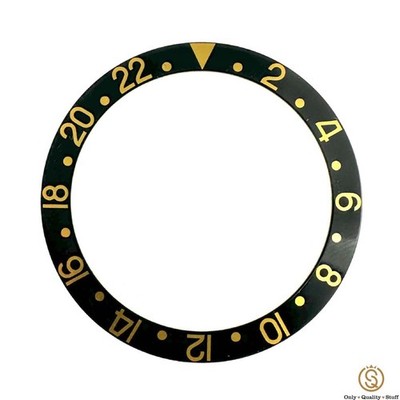 Rolex 315-16753-1 | 1675/3 Einsatz - Lünette Schwarz/Gold Black/Gold Insert