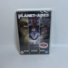 Planet of the Apes Trilogy ~Rise / Dawn / War~ **Brand New & Sealed DVD**