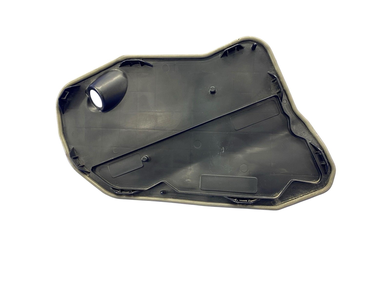 2008-2015 AUDI R8 FRONT LEFT RIGHT DOOR LATCH ACCESS TRIM COVER PANEL SET BLACK