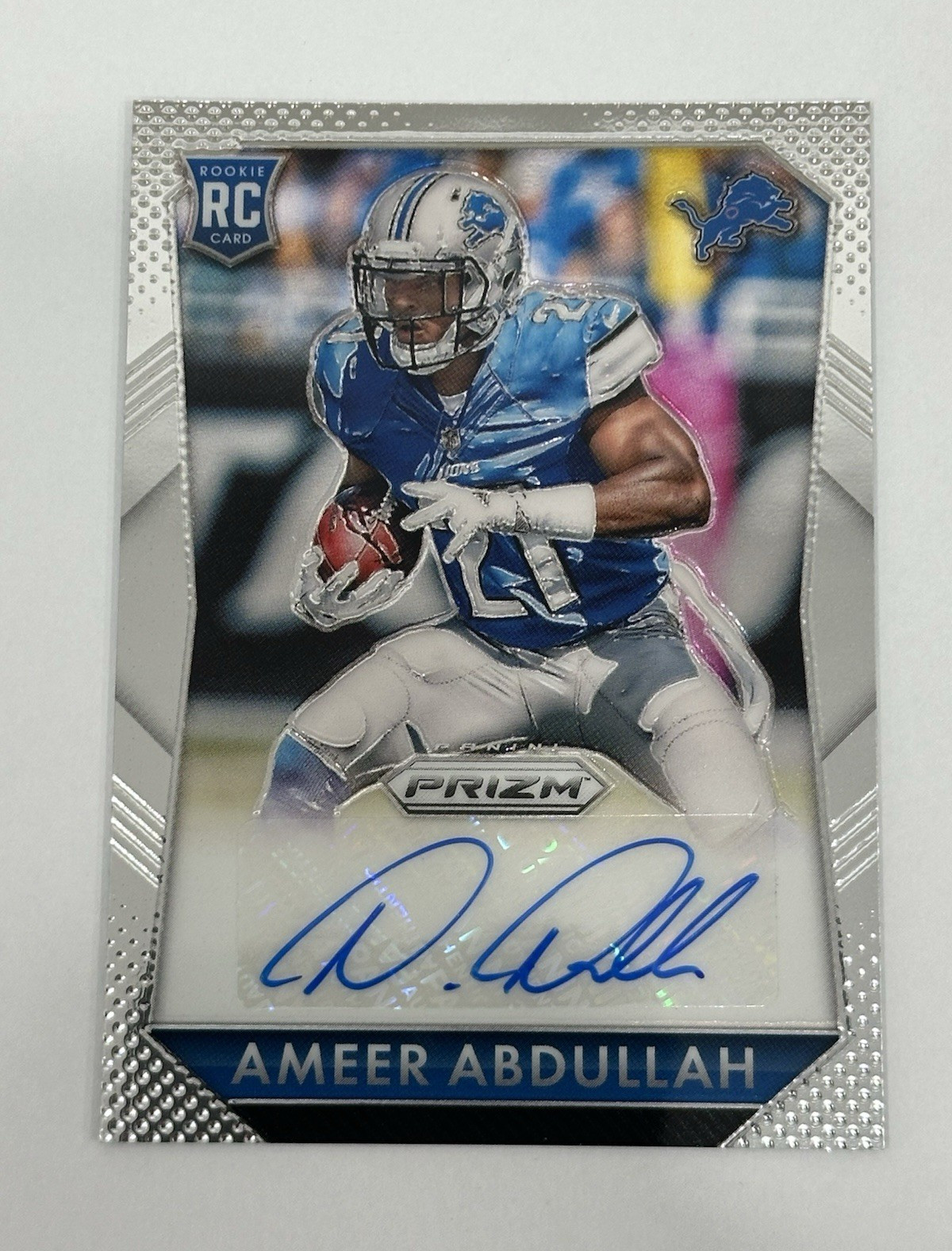 Ameer Abdullah Panini Prizm Rookie Signatures #RSAA Base