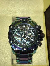 Invicta Reserve Grand Arsenal 63mm Swiss Made Chrono Stainless Steel Never Worn