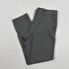 Marc New York Men’s Commuter Pant Slim Fit 4 Way Stretch Fabric, Gray 32x32