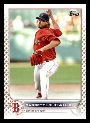 Garrett Richards 2022 Topps Gold Star SP #514 Boston Red Sox *031