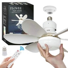 40W LED Ceiling Fan with Light Dimmable E27 Bedroom Living Room Fan Lamp Modern