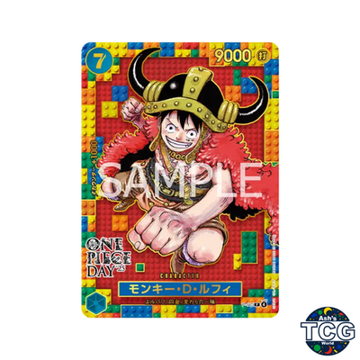 ONE PIECE DAY'25 Limited Premium Card collection Promo Luffy