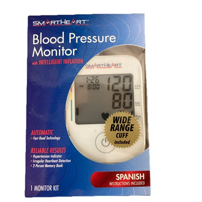 #ad #ad Smart Heart Blood Pressure Monitor Intelligent Inflation Wide Range Cuff 01 553 $26.95