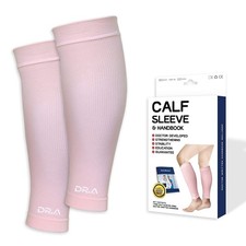 Doctor Developed Calf Compression Sleeve Men and Women - Leg Compression Large
