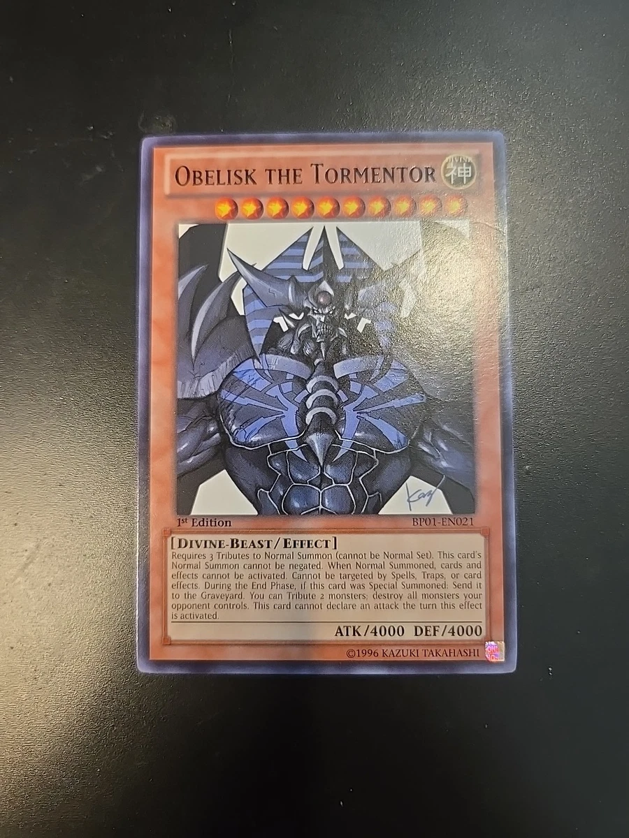 Obelisk The Tormentor Rare Yu-Gi-Oh! TCG Individual Collectible