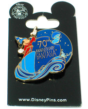LE Disney Pin Mickey Sorcerer Fantasia Mushroom Hop Low Broom Chernabog Ben Ali