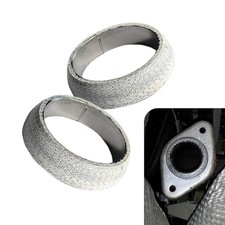 2 PCS Exhaust Manifold Gasket, Exhaust Flange Sealing Gaskets, Muffler Anti