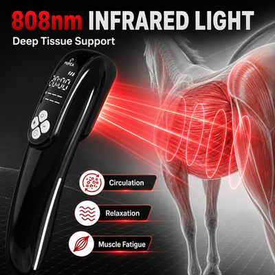 Handheld Red Light Therapy Device Horses Dogs Pain Relief Canine Arthritis
