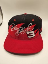 Vintage Red Dale Earnhardt Intimidator Sharktooth Chase Race Wear Hat Snapback