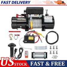 Gearzaar Electric Winch 10000lb 12000lbs 13000lbs 4500lbs Winch 4wd Trailer Svaf