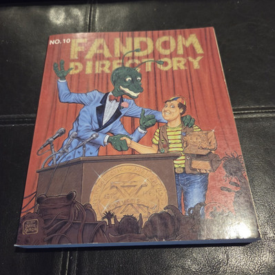 Fandom Directory No. 10 1988-1989 Edition Softcover, FANDATA Publications