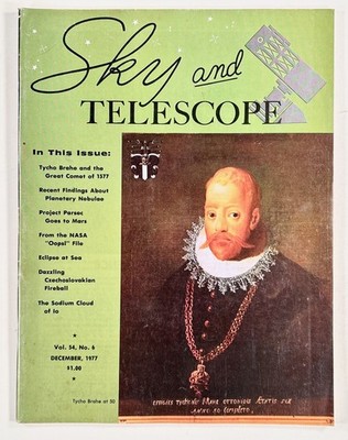 1977 Dec SKY & TELESCOPE Tycho Brahe PLANETARY NEBULAE eclipse IO ATMOSPHERE &c