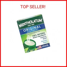 Mentholatum Original Chest Rub Ointment , White, 3 Ounce (Pack of 1) (0483)