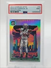 MARVIN HARRISON JR. 2024 DONRUSS OPTIC DOWNTOWN ROOKIE SSP RC PSA 9 Q0930