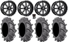 Fuel Maverick Black 20 Wheels 33 Bkt At 171 Tires Honda Pioneer 1000 Talon