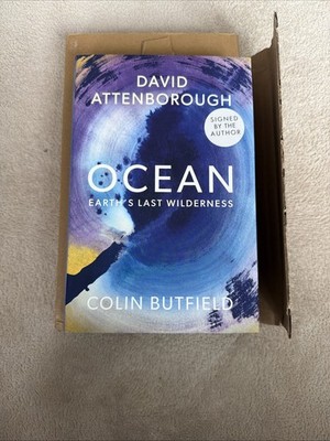 Ocean by Sir David Attenborough Dual Signed 1st Edition Hardback