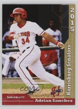 2015 Grandstand Harrisburg Senators Adrian Sanchez 2p7