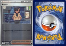 Emma 077/086 Uncommon Chaos Rising Pokemon Reverse Holo Akira Komayama 2026