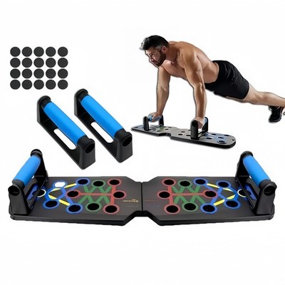 Foldable Push Up Board Rack System Digital Counter Fitness Workout Gym Stands