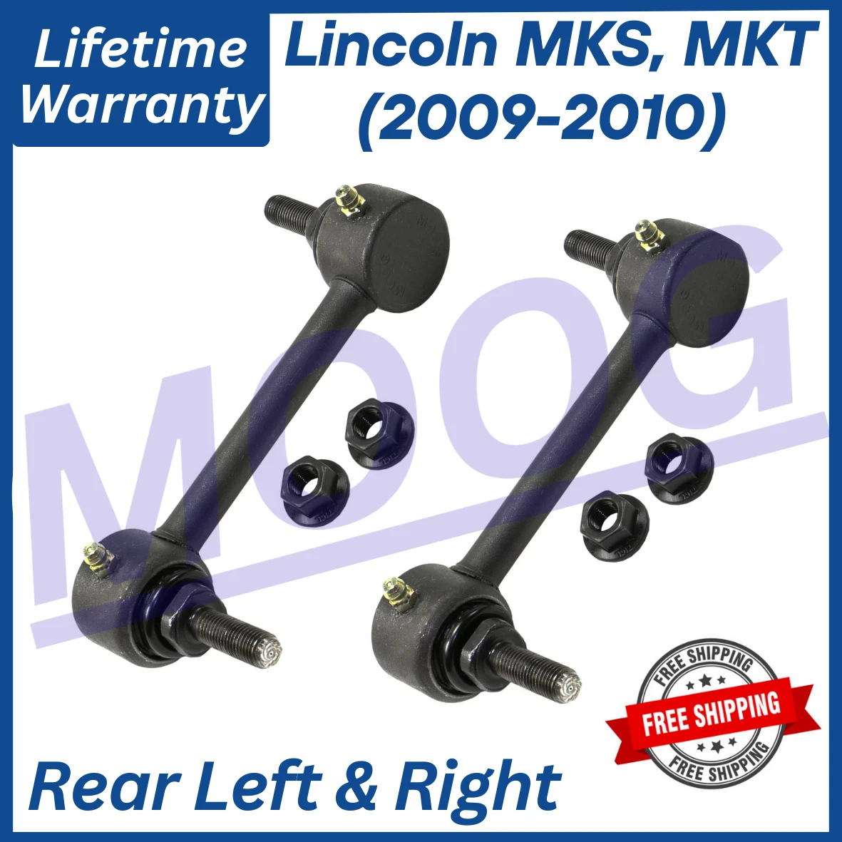 AutoResolution1 Front Sway Bar Links (2pcs) For Ford Flex/Taurus & Lincoln MKT/MKS 2010-2017 3.5L