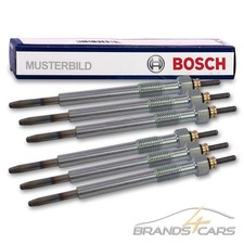 6x BOSCH GLÜHKERZE FÜR OPEL OMEGA B 2.5 TD 94-01
