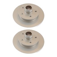 2 Bremsscheiben Voll Ø 258 Mm Triscan Passend FüR U.A. VW Transporter